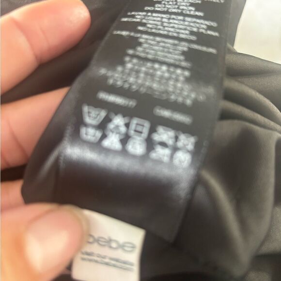 Bebe Galaxy Blue Jeweled Mini Dress runway limited addiction collection - Picture 9 of 9